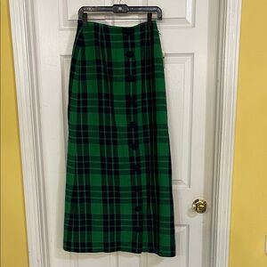Vintage Kinloch Anderson’s plaid button from 100% pure wool skirts size 14